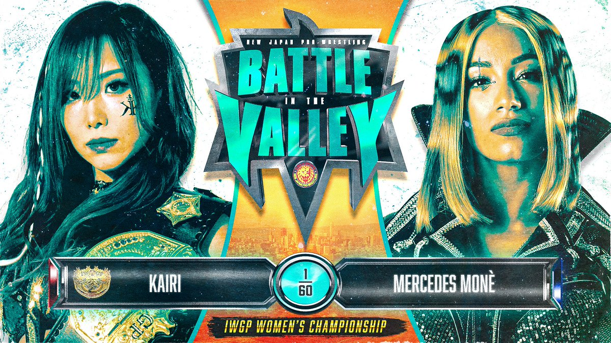 KAIRI vs. Mercedes Mone - New Japan Pro Wrestling