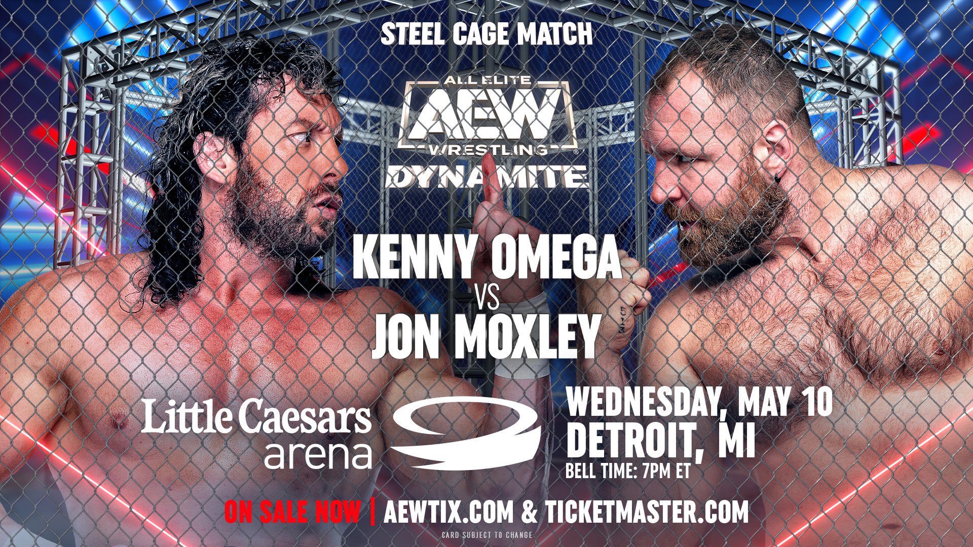 Omega faces off against Jon Moxley at AEW Dynamite